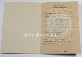 Аттестат за 11 класс до 1994 в Мытищи