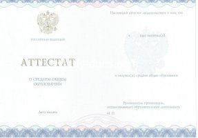 Аттестат за 11 класс 2014-2020 в Мытищи