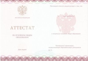Аттестат за 9 класс 2013-2019 в Мытищи